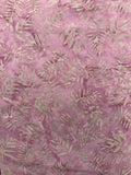 AN Taupe Leaves on Dusty Rose