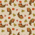 WL Gnome-Kin Patch Beige Cornucopia Toss