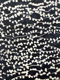 AN Bubble Vines White on Black