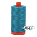 4182 Dark Turquoise Aurifil Cotton 50wt Large Spool