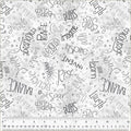 White Cloud Noteworthy Aspirations 44"/45 Fabric Per Yard