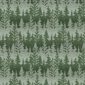 WI Timberland Trails Green Trees All Over