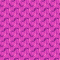 Pink On Pink Otter Romp Fan Leaves Cotton 44"/45" Fabric Per Yard