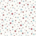 PB Red Wheeling Winter Snowflakes