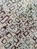 BB Quilting is my Voice Ivory Angled Mod Grape