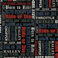 WD Born To Ride 52243 3 Black