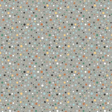 WD Frolic Grey Playful Dots