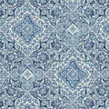 WD Ivory/Blue Decorative Tiles