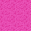 WD Magenta Block Print Daisy