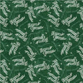 WD Dark Green Merry Christmas Jolly Christmas