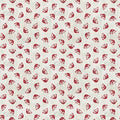 WD Ivory/Red Santa Hats Jolly Christmas