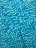 WL Fish Outline Bright Blue