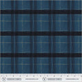 Window Pane Plaid NightSky Cotton 43”/44” Fabric Per Yard