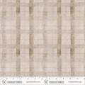 Oatmeal Plaid Cotton 43”/44” Fabric Per Yard