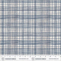 String Theory Plaid Nautical Cotton 43”/44” Fabric Per Yard