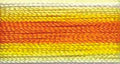 55 Floriani Thread 40 weight 1000M - VARITHREAD YELLOW ORANGE STRPE