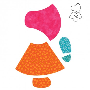 AccuQuilt GO! Sunbonnet Sue