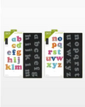 AccuQuilt GO! Carefree Alphabet Lowercase Set Embroidery Designs