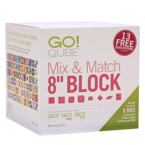 AccuQuilt GO! Qube Mix & Match 8" Block #55776