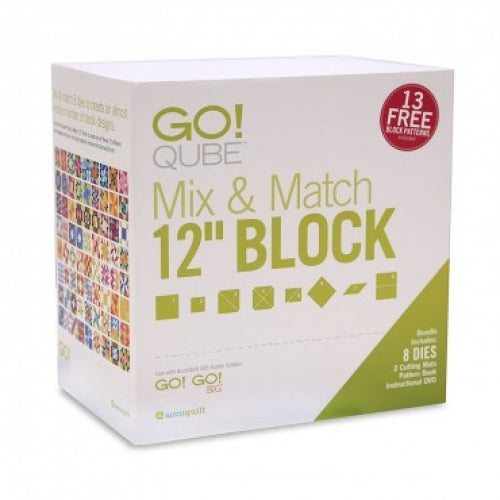 AccuQuilt GO! Qube Mix & Match 12" Block #55778