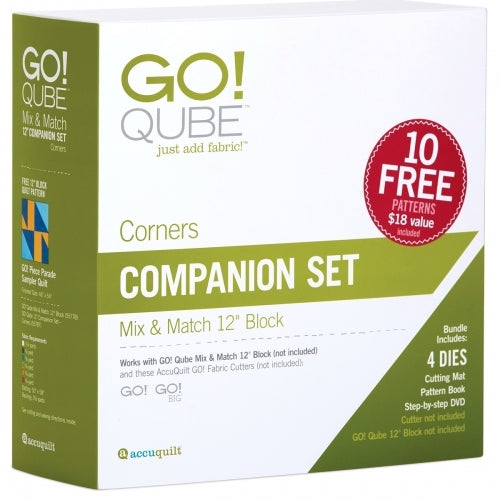 AccuQuilt GO! Qube 12" Companion Set  Corners #55787