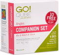 AccuQuilt GO! 55789 Qube 8" Companion Set Angles #55789