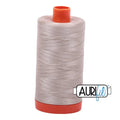 6711 Pewter Aurifil Cotton 50wt Large Spool