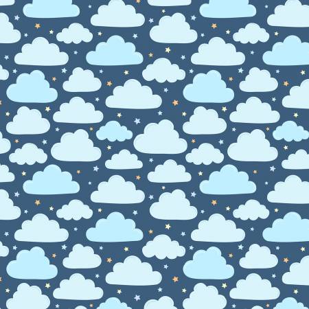 WL Navy Clouds