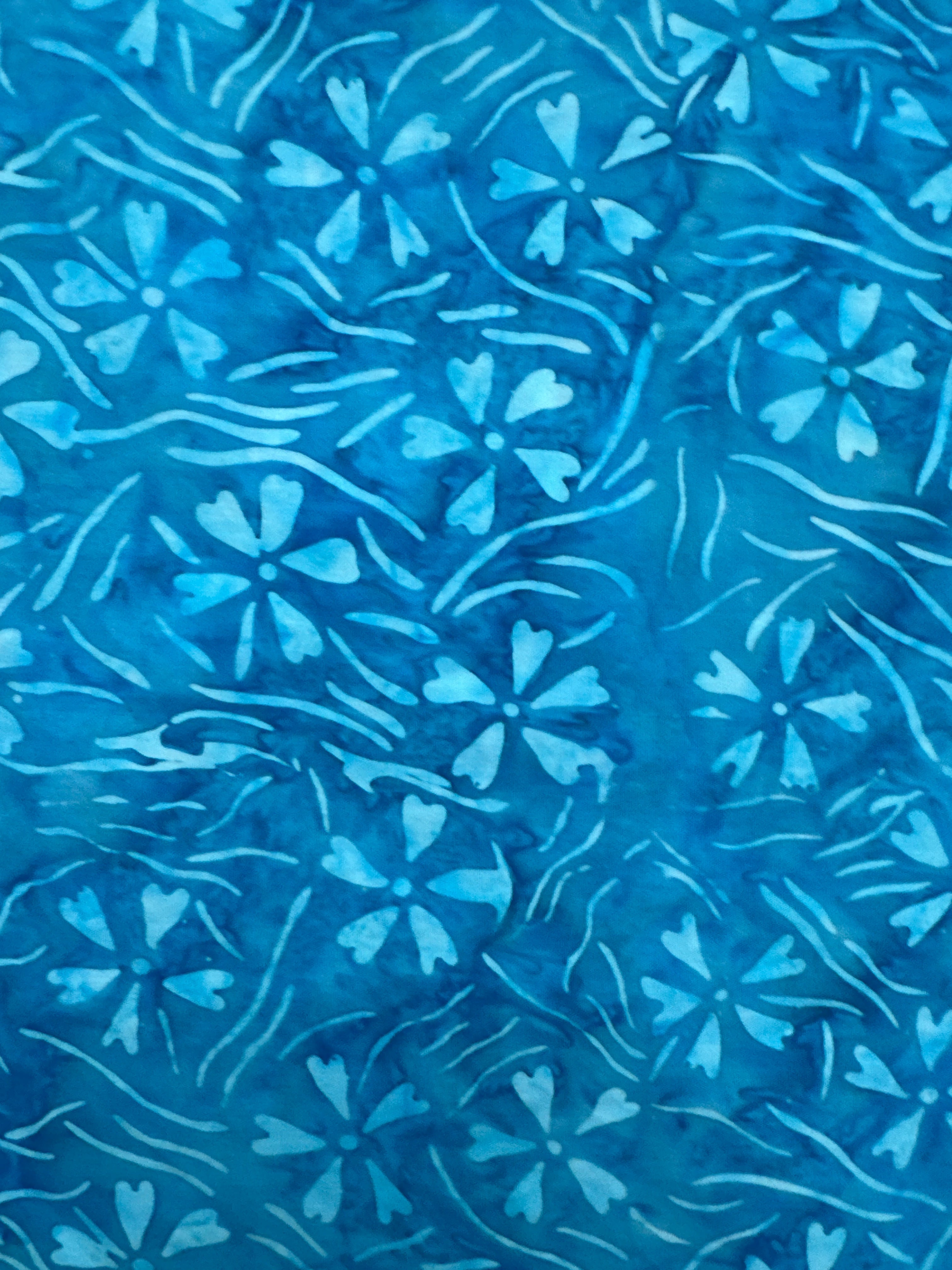 TT Flowers in the Wind Teal