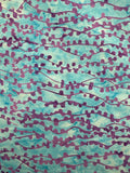 AN Bubble Vine Purple on Blue