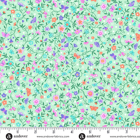 MA Fairy Dust Flower Trail Green