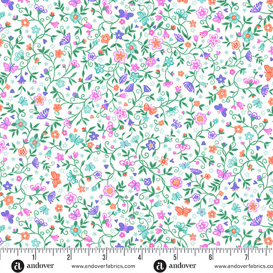 MA Fairy Dust Flower Trail White