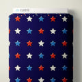 8-Bit Stars Navy Pop Stars QC Cotton 44”/45” Fabric Per Yard