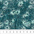 NC Pearls Dark Teal Midcentury Daisy