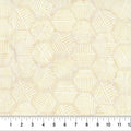 Banyan Rattan Hexies Neutral Cotton 44"/45" Fabric Per Yard