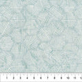 Banyan Fog Hexies Neutral Cotton 44"/45" Fabric Per Yard