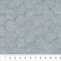 Banyan Smoke Hexies Neutral Cotton 44"/45" Fabric Per Yard