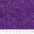 NC Batiks Hexies Hickory Plum 81700-88