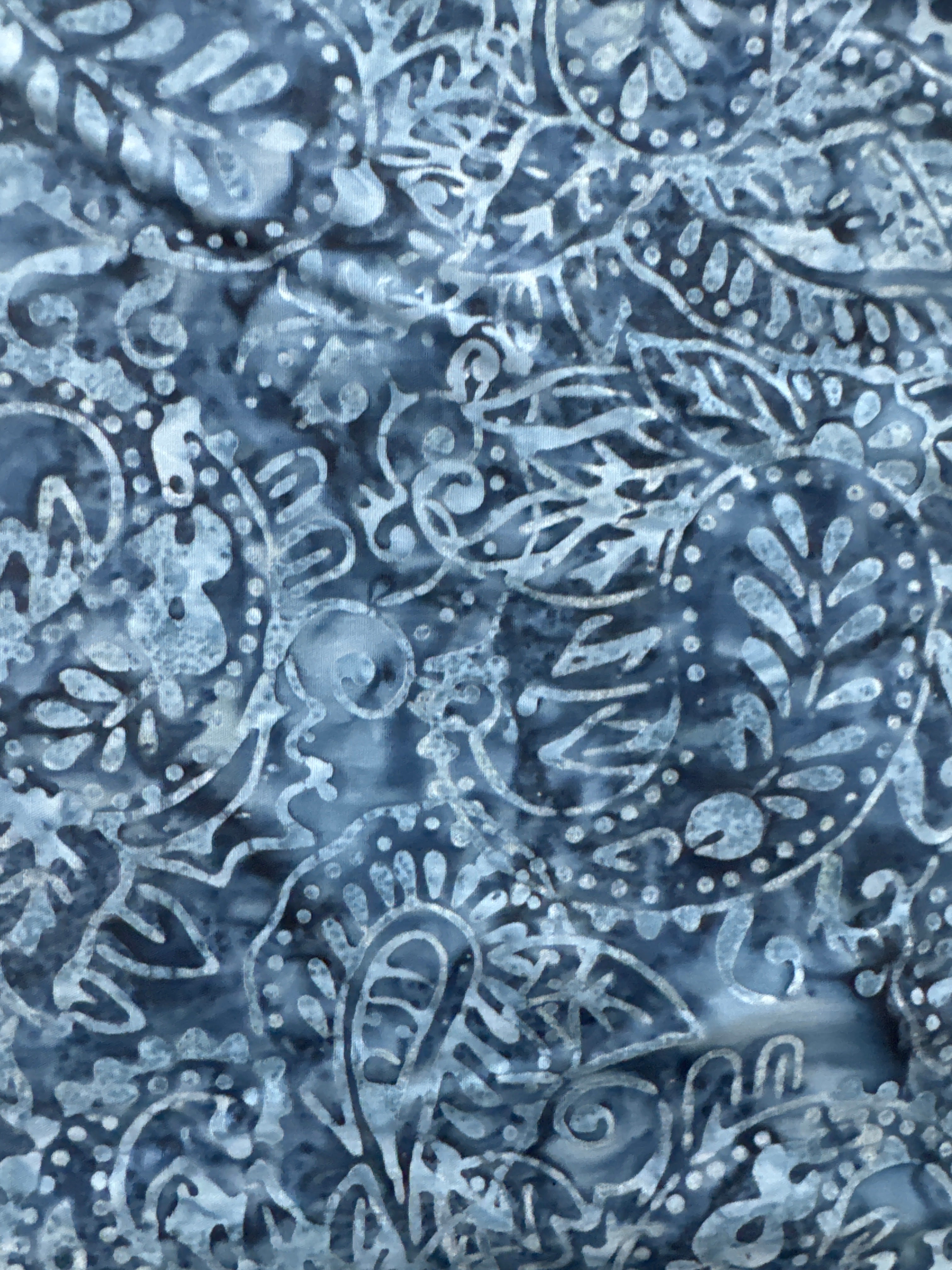 WL Paisley Decoration Dark Navy