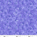 Spiral Storm Purple Swirl Texture 118" Orchid Cotton Wideback Fabric per yard