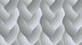 Echo Braid Grey Cotton 44" / 45" Fabric per yard