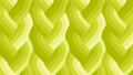 Echo Braid Acid Green Cotton 44" / 45" Fabric per yard