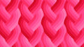 Echo Braid Dark Pink Cotton 44" / 45" Fabric per yard