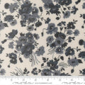 Nantucket Summer Cuddle Somerset Florals Cream Navy Polyester 44" / 45" Fabric per yard