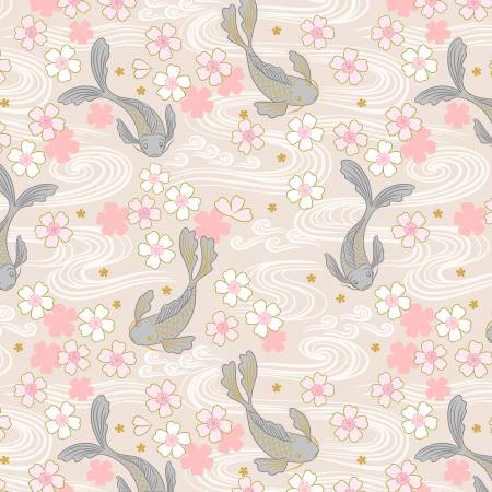 LI Sakura Koi, Neutral, Gold metallic A919A