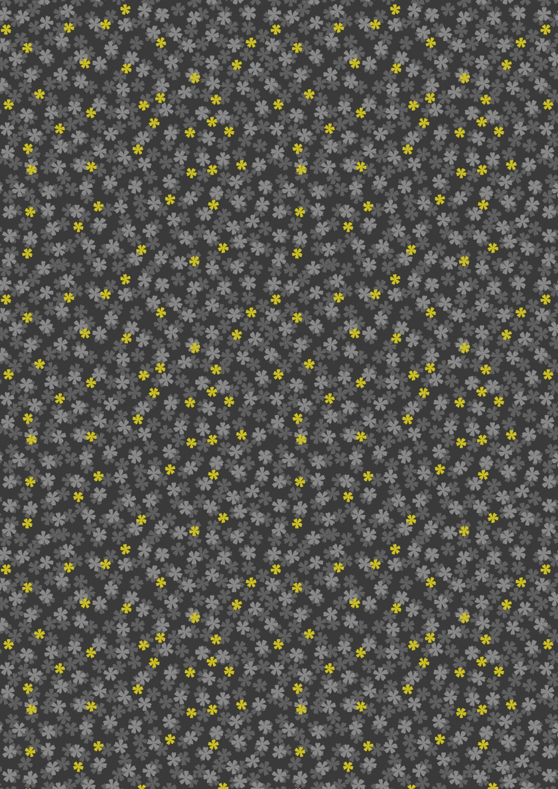 LI Sakura Blossoms on Charcoal, Gold Metallic A920C