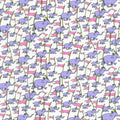RK Elephants Dr Seuss Purple