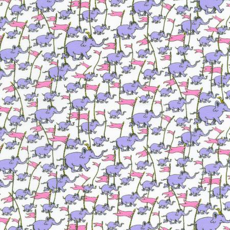 RK Elephants Dr Seuss Purple