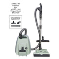 SEBO AIRBELT K3 Premium Canister Vacuum Cleaner - Mint