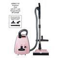 SEBO AIRBELT K3 Premium Canister Vacuum Cleaner - Pink